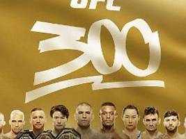 MMA-Ikone Sobotta zu UFC 300: Ein Kampfsport-Gigant feiert Jubiläum - und bleibt Saftpresse