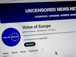 portal ist wieder online: voice of europe: geld für politiker kam per kurier