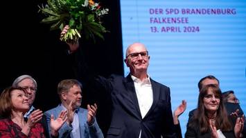 Woidke mit bestem Ergebnis zu SPD-Spitzenkandidat gewählt