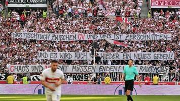 VfB-Fans protestieren erneut gegen eskalierten Machtkampf
