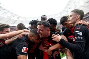 Leverkusen führt 4:0 und steht vor der Meisterschaft