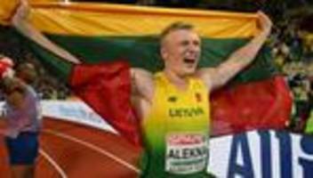 Leichtathletik: Alekna bricht Uralt-Diskus-Weltrekord von Schult