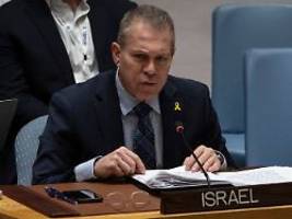 sicherheitsrat zu iran-angriff: israels un-botschafter betont recht auf vergeltung