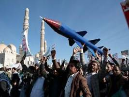 usa: rakete und drohnen zerstört: huthi offenbar an irans angriff auf israel beteiligt