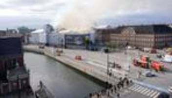 Historische Börse Kopenhagen: Unser eigener Notre-Dame-Moment