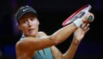 tennis: erstrunden-aus für tatjana maria bei turnier in stuttgart