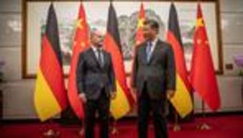 China: Scholz fordert von Xi Beitrag zu gerechtem Frieden in der Ukraine