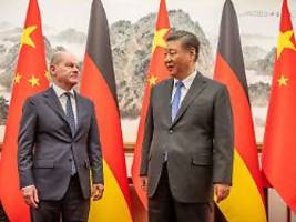 Xi soll auf Putin einwirken: Scholz fordert Chinas Einsatz für Frieden in der Ukraine