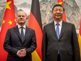 Peking: Scholz will China von militärischer Hilfe für Russland abhalten