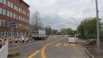 Baustelle in Harburg: Auf einmal freie Fahrt am „Doppelknoten“