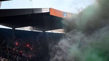 pyro-vorfälle beim derby „absolut inakzeptabel“