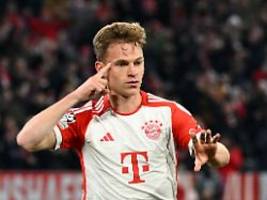 Der Titeltraum lebt weiter: Kimmich wuchtet FC Bayern ins CL-Halbfinale