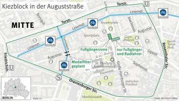 Kiezblock Auguststraße: Was jetzt umgesetzt wird