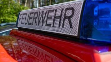 34-Jährige bei Hausbrand verletzt: Rund 100.000 Euro Schaden