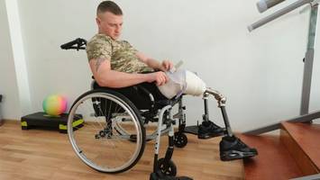 Für Kriegsverletzte: Prothesen für ukrainische Soldaten