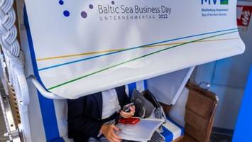 baltic sea business day beginnt in rostock