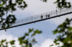 665 Meter: Hier steht die längste Hängebrücke Deutschlands