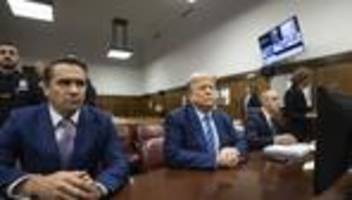 Schweigegeldzahlungen: Geschworene im Strafprozess gegen Donald Trump stehen fest