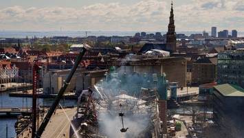 Kopenhagen: Unklar, ob Mauerwerk gerettet werden kann