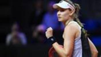 WTA: Rybakina zieht ins Stuttgarter Tennis-Halbfinale ein