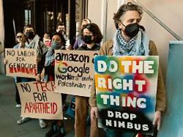 sitzstreik im cloud-büro: google feuert 28 mitarbeiter nach israel-protesten