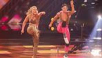 tanzshow: «let's dance»: erneut 30 punkte - zwei tanzpaare raus