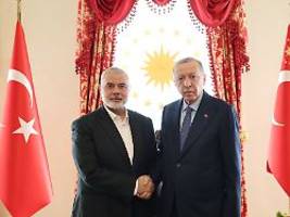 treffen mit hamas-chef hanija: erdogan: palästinensische einheit ist weg zum sieg