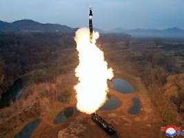 von südkorea genau beobachtet: nordkorea testet marschflugkörper mit supergroßem sprengkopf