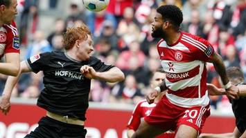 Düsseldorf weiter im Aufstiegsrennen: Sieg gegen Fürth