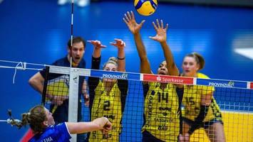 Schweriner Volleyballerinnen mit Krimi-Sieg gegen Stuttgart