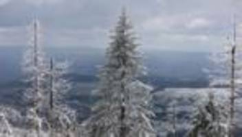 deutscher wetterdienst: kräftiger schneefall im mittelgebirgsraum erwartet