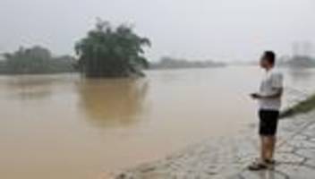 china: Überschwemmungen in guangdong bedrohen mehr als 127 millionen menschen