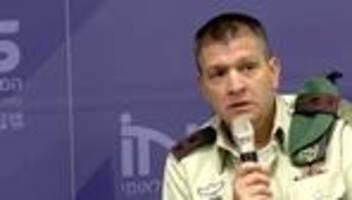 israel: chef des militärgeheimdienstes ist zurückgetreten