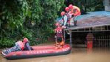 Überschwemmungen: Guangdong steht unter Wasser