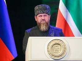 Russisches Exil-Blatt meldet: Putin-Getreuer Kadyrow soll unheilbar krank sein