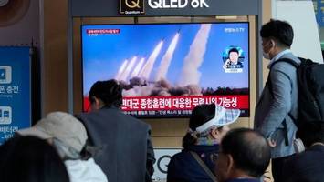 südkorea: nordkorea feuert mehrere raketen ab