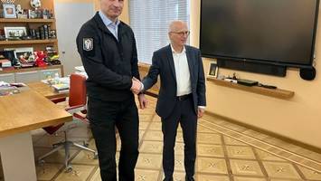Hamburgs Bürgermeister Tschentscher bei Klitschko in Kiew