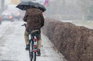 Schnee und Gewitter heute in Bayern – aber es ist Besserung in Sicht