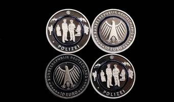 Bundesbank gibt Sammlermünze „Polizei“ aus