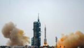 raumfahrt: china schickt drei astronauten zur raumstation «tiangong»