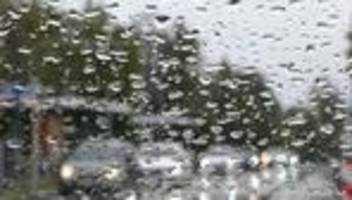 wetter: regenwetter mit graupel und schnee in sachsen