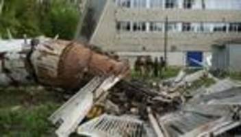 Ukraine-Krieg: Bürgermeister von Charkiw meldet russische Angriffe auf Wohngebiet