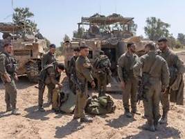 hamas soll zerschlagen werden: israel mobilisiert mehr reservisten für rafah-angriff