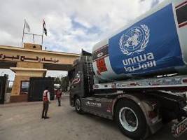 Intensiv auseinandergesetzt: Deutschland will UN-Hilfswerk in Gaza wieder unterstützen