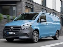 Überarbeiteter Transporter: Mercedes Vito - mehr Komfort und Waschanlagen-Modus