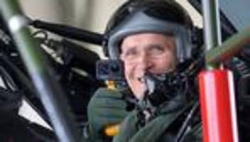 Nato-Generalsekretär : Stoltenberg zu Flug mit Eurofighter aufgebrochen