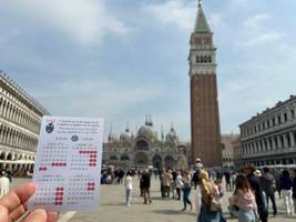 Italien: Eintritt für Venedig: Viel Andrang, aber nur wenige zahlen