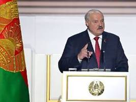 Ein unvorsichtiges Wort: Lukaschenko warnt Westen vor Apokalypse