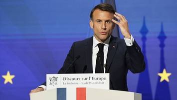Macron fordert Ruck in der EU - „Europa kann sterben“