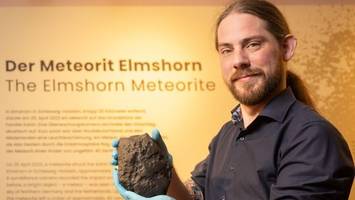 Meteorit nun in Hamburg – warum er weltweit einzigartig ist